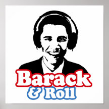 BARACK & ROLL POSTERS