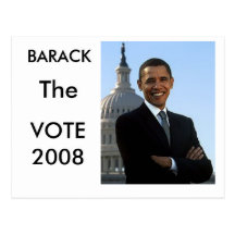 Barack The Vote Postcard