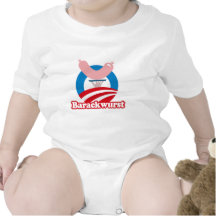 BARACKWURST BABY BODYSUITS