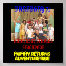 BARANGAY 72 USS VISIT POSTER
