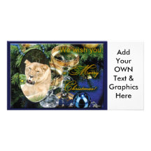 Barbary Lion-Set 1-c-46 copy Personalized Photo Card