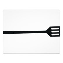 barbecue cutlery icon custom announcements
