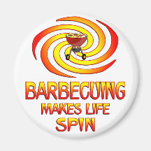 Barbecuing Spins Magnets
