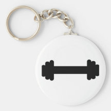 Barbell – weightlifting keychains