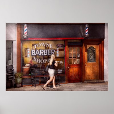 Barber Haircut Poster