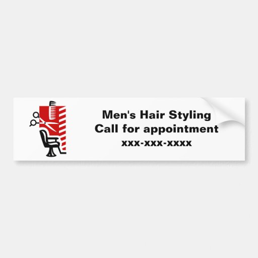 Barber Bumper Sticker