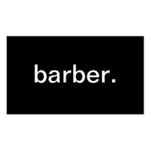 Barber Business Card