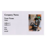 Barber Chair and Hair Supplies Business Cards