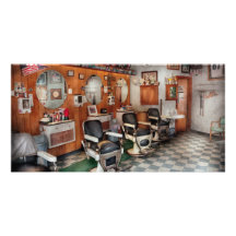 Barber - Frenchtown Barbers Custom Photo Card