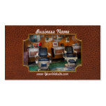 Barber - Frenchtown, NJ - Two old barber chairs Business Card Templates