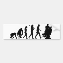 Barber hairdresser hair stylist bumper sticker