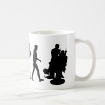 Barber hairdresser hair stylist mugs