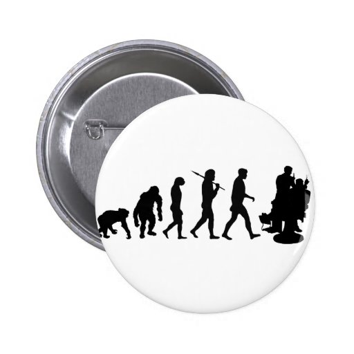 Barber hairdresser hair stylist pin