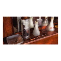 Barber - On the counter Photo Card Template