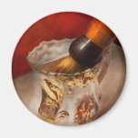 Barber - Shaving - The beauty of barbering Refrigerator Magnet