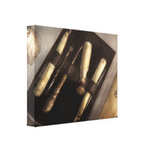 Barber - Shaving - The shaving kit Canvas Prints