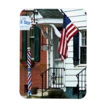 Barber Shop Entrance Flexible Magnets
