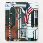 Barber Shop Entrance Mousepad