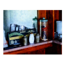 Barber Supplies Postcard