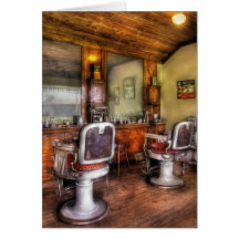 Barber - The Barber Shop II Greeting Card