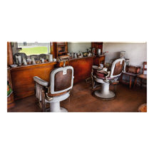 Barber - The Hair Stylist Customised Photo Card