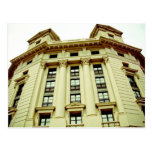 Barcelona architecture postcard