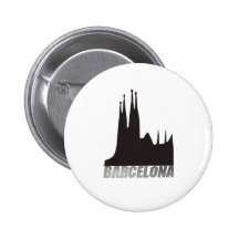 Barcelona Pinback Buttons