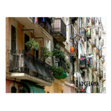 Barceloneta Post Card