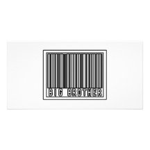 Barcode Big Brother Custom Photo Card