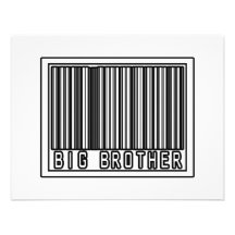 Barcode Big Brother Invitation