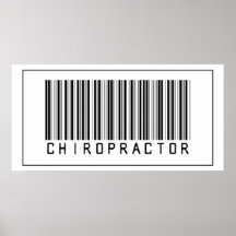 Barcode Chiropractor Print