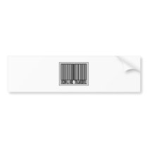 Barcode English Teacher bumper stickers