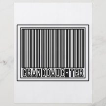 Barcode Granddaughter Flyers