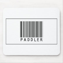 Barcode Paddler Mouse Pad