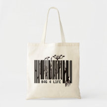 barcode shopping bag - customisable