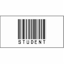 Barcode Student Photo Sculpture