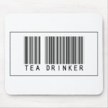 Barcode Tea Drinker Mousepads