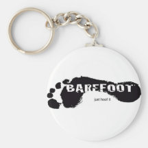 BareFoot Logo Keychains
