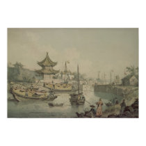 Barges of Lord Macartney's Embassy to China posters