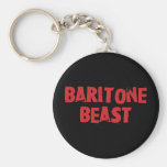 Baritone Beast Keychain