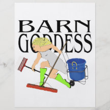 Barn Goddess Flyer Design