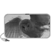 Barn Owl Laptop Speakers