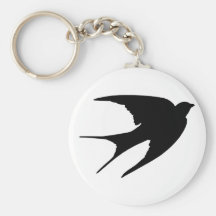 Barn Swallow Keychain