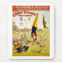 Barnum & Bailey Coney Island Water Carnival Mouse Pads