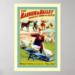 Barnum & Bailey ~ Vintage Circus Print