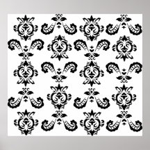 Baroque Black Print