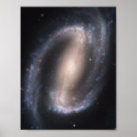 Barred Spiral Galaxy Poster