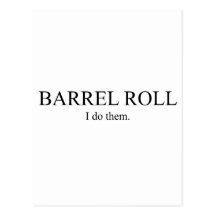 Barrel Roll 3 Post Cards
