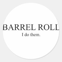 Barrel Roll 3 Stickers