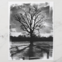 Barren Branches Tree Full Color Flyer